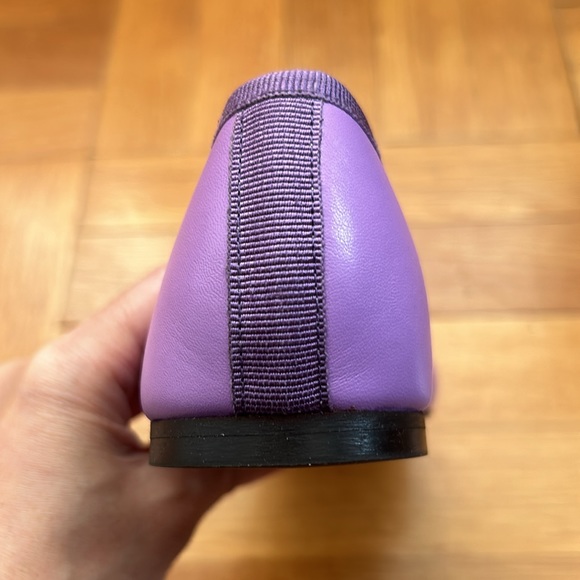 New Jcrew Zoe muted orchid/purple leather ballet flats - Picture 9 of 12